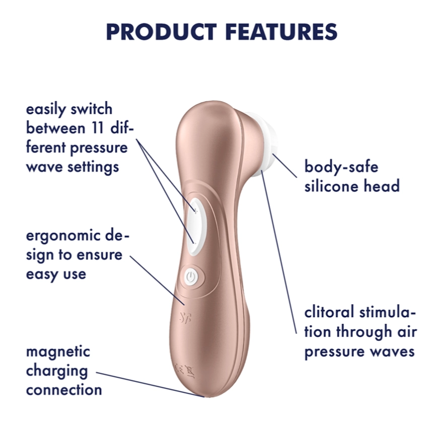 Satisfyer Pro 2 Generation 2 Air Pulse Clitoral Stimulator