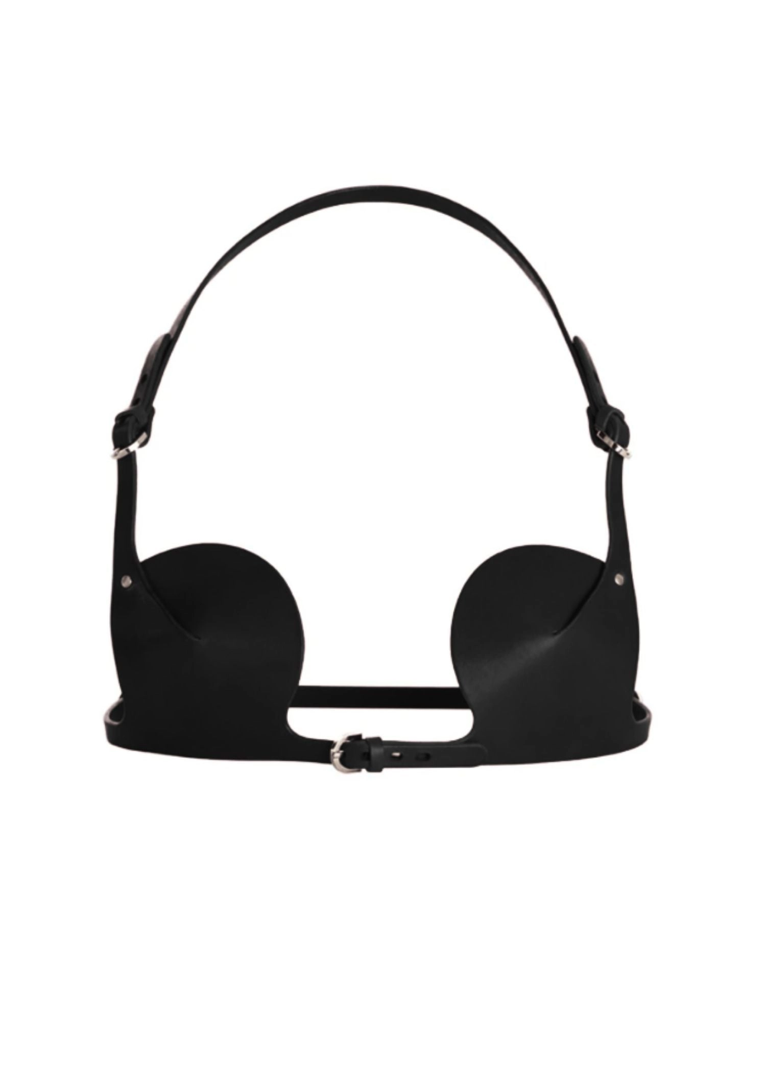 Selena Leather Bra (Black)