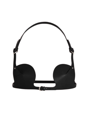 Selena Leather Bra (Black)