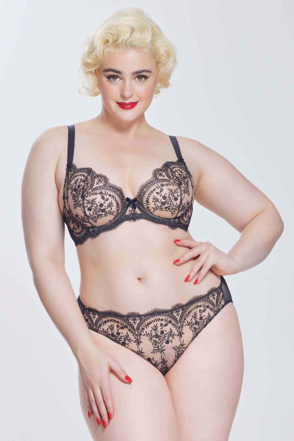 Severine Brief in Black