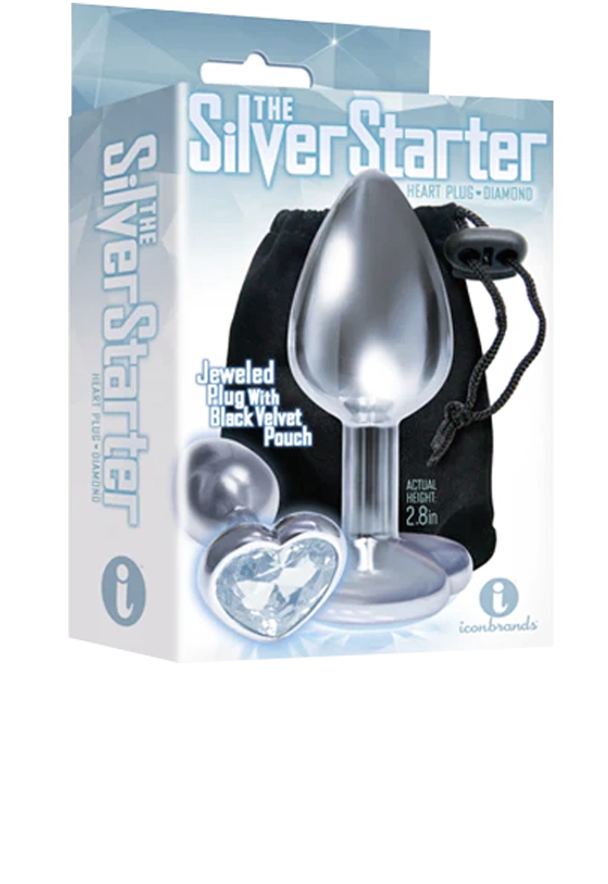 Silver Starter; Violet Heart Jewel