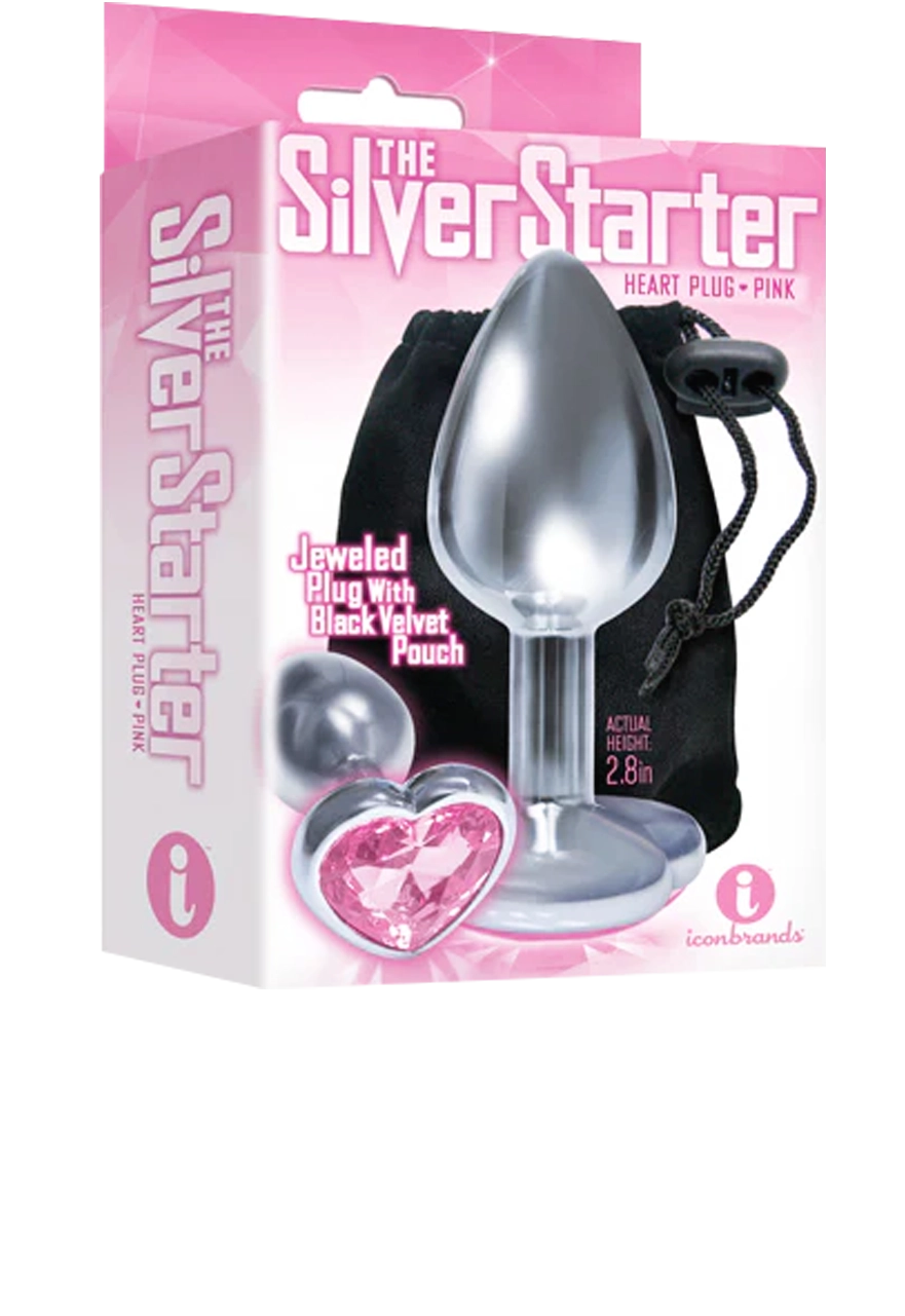 Silver Starter; Violet Heart Jewel