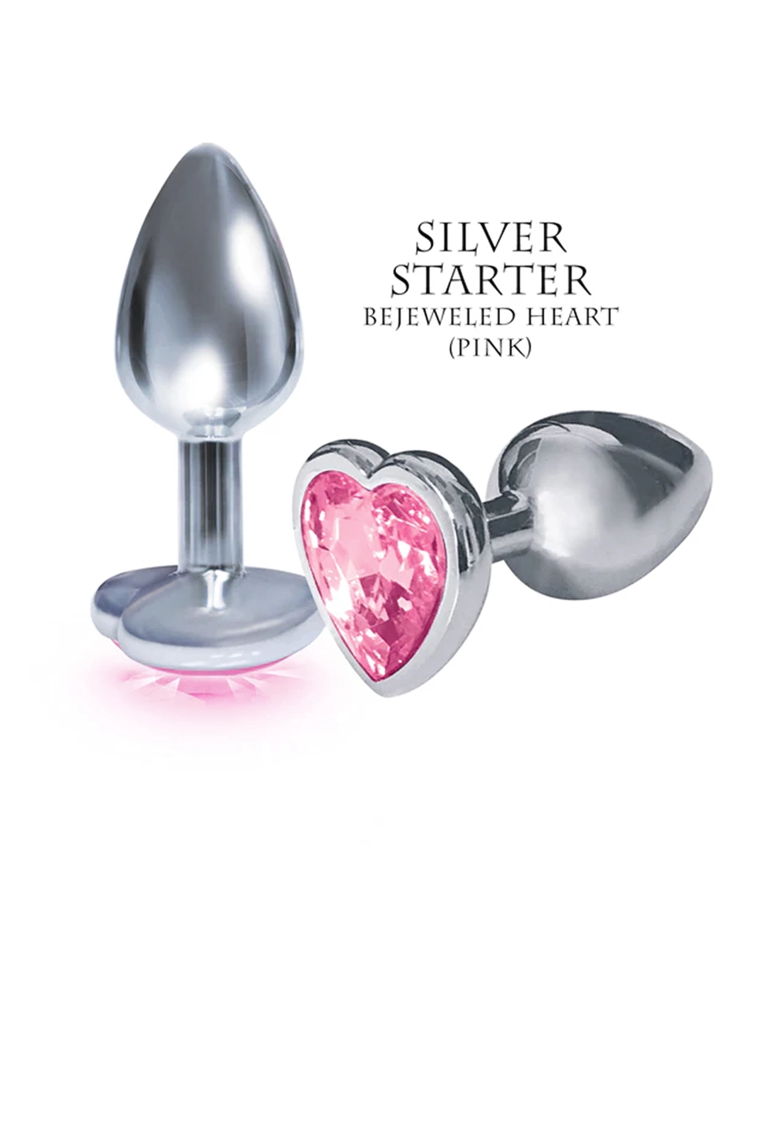 Silver Starter; Violet Heart Jewel