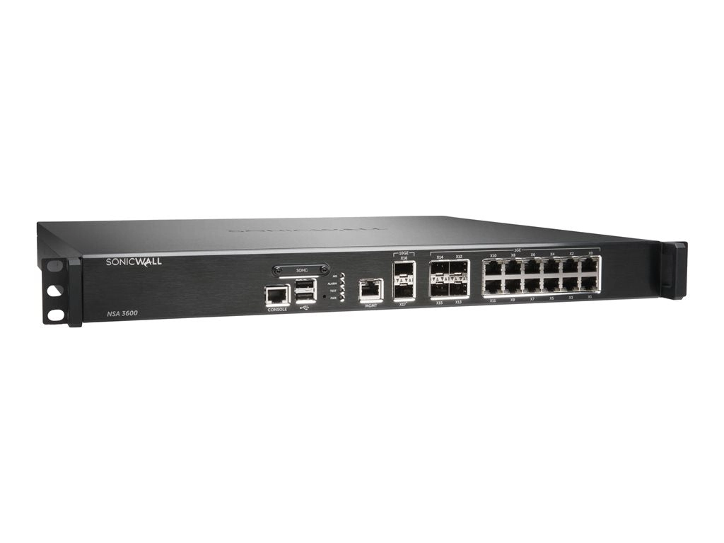 SonicWall NSa 3600 - Security appliance - 10GbE - 1U - NFR, demo 01-SSC-3852