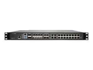 SonicWall NSa 6700 - Advanced Edition - security appliance - with 5 years TotalSecure - 10GbE, 40GbE, 5GbE, 2.5GbE, 25GbE - 1U 02-SSC-9596