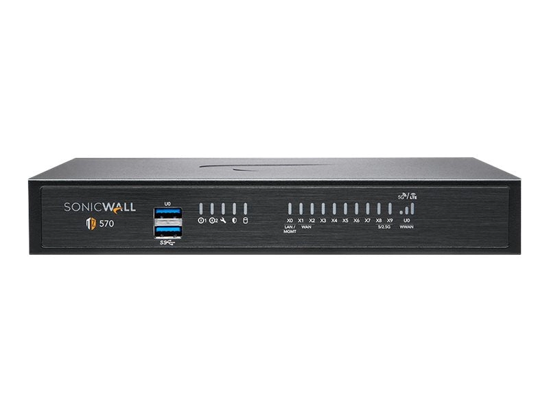 SonicWall TZ570P - Security appliance - 1GbE, 5GbE - NFR - desktop 02-SSC-5673