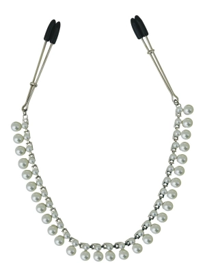 Sportsheets Pearl Chain Nipple Clamps