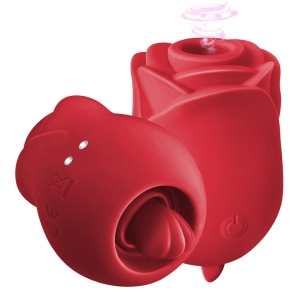 The Rose Female Sex Toy with Tongue