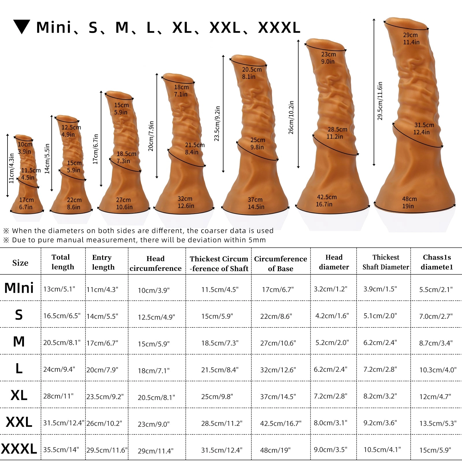 Thorin - Horse Dildo - Ultra Realistic Animal Dildo - Silicone Dildo - 7 Sizes