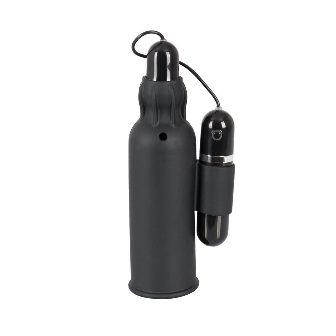 Tremble Stroker Male Masturbator With Gyrating Bullet Vibrator