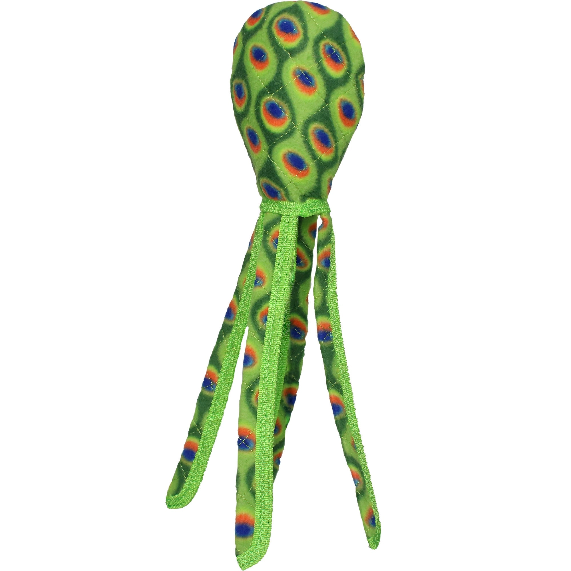 Tuffy Ocean Creature Squid Green, Dog Toy
