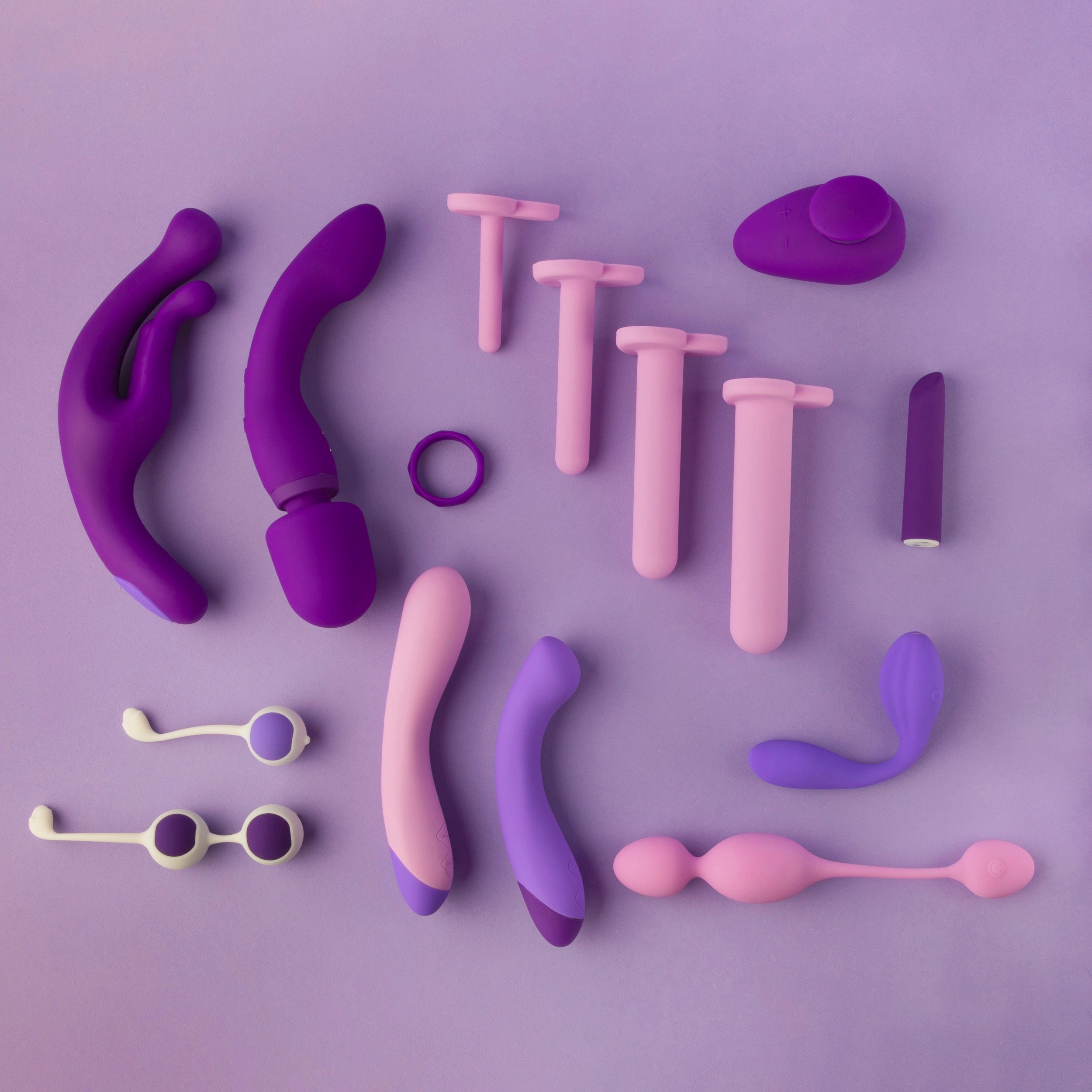 Wellness By Blush™ | G Curve G-Spot Purple UltraSilk® Vibrator - Made with Puria™ Silicone