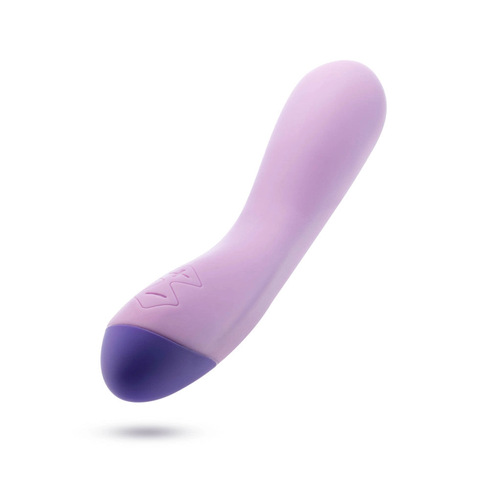 Wellness By Blush™ | G Curve G-Spot Purple UltraSilk® Vibrator - Made with Puria™ Silicone