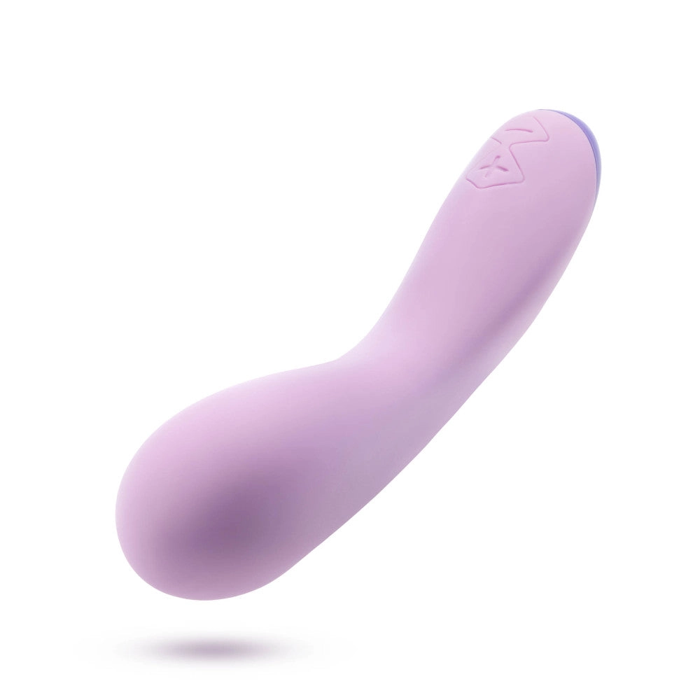 Wellness By Blush™ | G Curve G-Spot Purple UltraSilk® Vibrator - Made with Puria™ Silicone