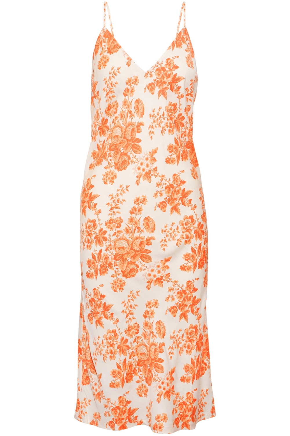 Wilda Slip Dress Orange