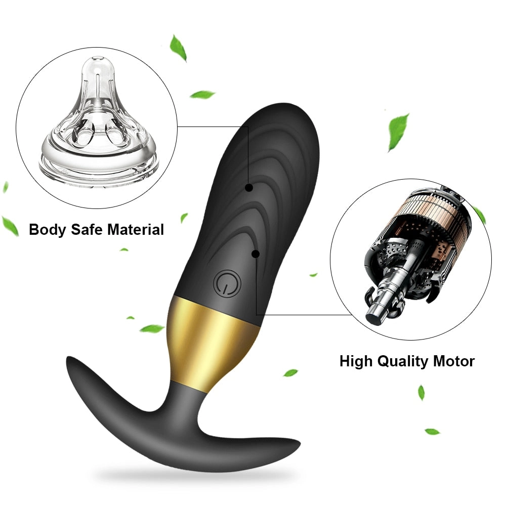 Wireless Remote Control Anal Butt Plug Vibrator for Women Anal Stimulator Prostate Massager Sex Toys for Men
