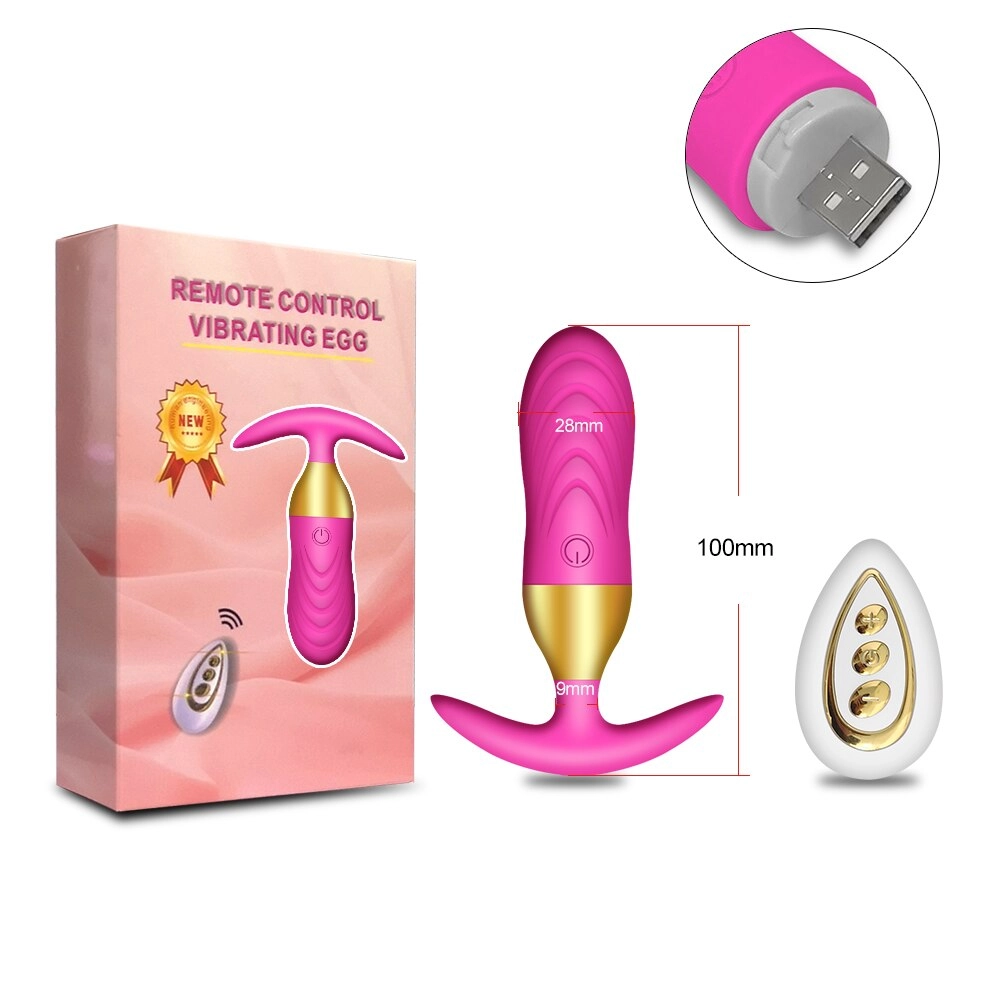 Wireless Remote Control Anal Butt Plug Vibrator for Women Anal Stimulator Prostate Massager Sex Toys for Men