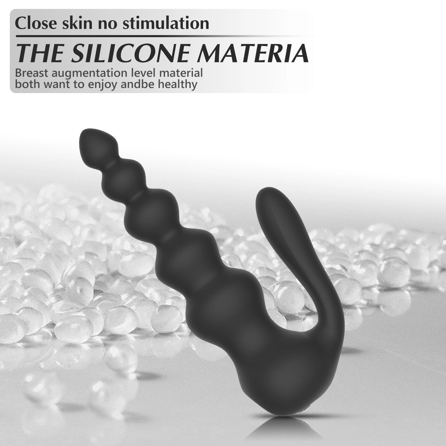 Wireless Remote Control Vibrating Silicone Anal Plug