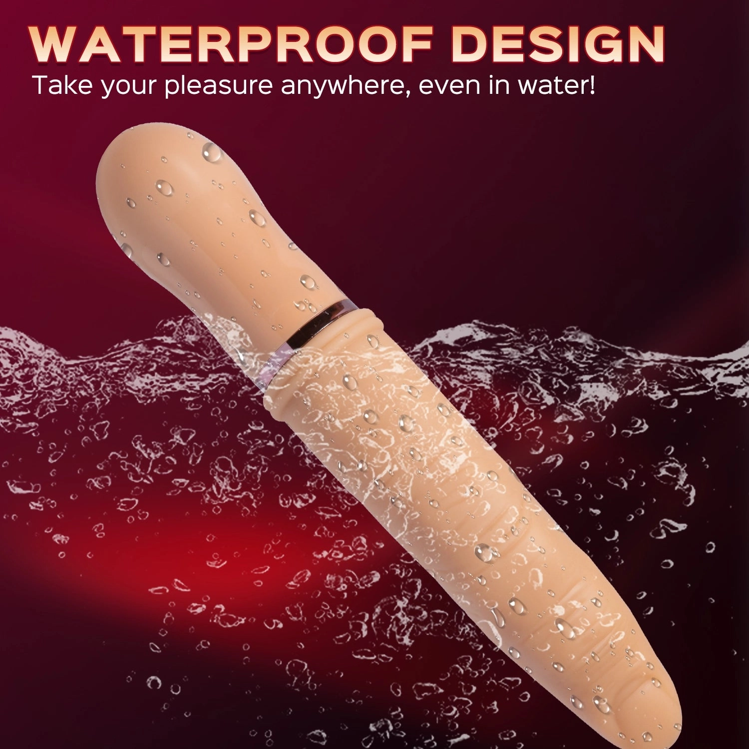 Zayn - Vibrating & Tapping Realistic Finger-shaped Dildo 4.4 Inch